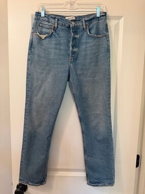 Agolde Riley Crop Jeans, Sz 28